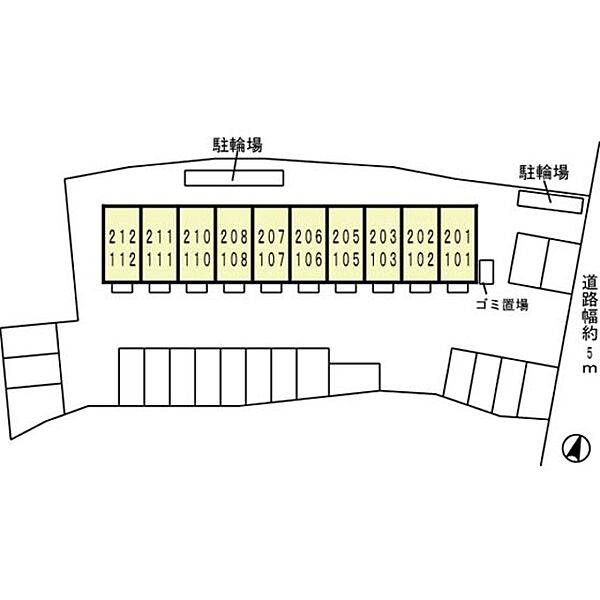 セジュール鴨土 ｜京都府京都市山科区日ノ岡鴨土町(賃貸アパート1K・2階・26.71㎡)の写真 その19