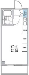 PARKTERRACE相模原 1Kの間取図画像