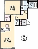 グレースヴィラ西崎 A0103 ｜ 岡山県岡山市北区西崎２丁目5-16（賃貸マンション1LDK・1階・50.77㎡） その2