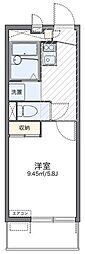 アルメリア 1Kの間取図画像
