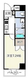 間取図画像 1K