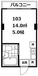 間取図画像 ワンルーム