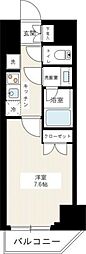 AZEST中野新橋 12階1Kの間取り
