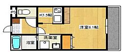 間取図画像 1K