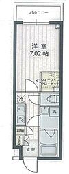 アプリーレ宮崎台2 1Kの間取図画像