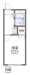 レオパレス井荻第2 1Kの間取図画像