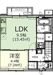 プレミアムガレージハウス上尾壱丁目東 1LDKの間取図画像