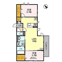 ベァーフルート長曽根 1階