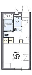 レオパレスＭＫ 2階1Kの間取り