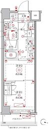 クレイシアIDZ幡ヶ谷 2Kの間取図画像