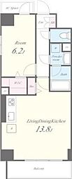 Fleurlamere 1LDKの間取図画像