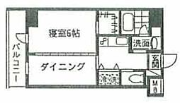 ラフィネ小竹向原 1DKの間取図画像