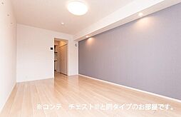 エスポワール 2階1Kのリビング/ダイニング