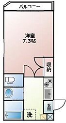 FUSION練馬桜台 1Kの間取図画像