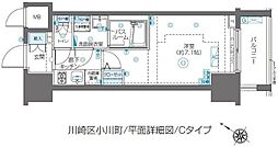 ＺＯＯＭ川崎Ｓｅｃｏｎｄ 10階1Kの間取り