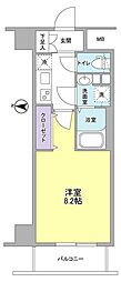 ウィルテラス深川住吉 1Kの間取図画像