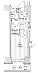 ヴェルステージ南千住 1Kの間取図画像