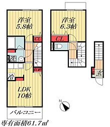 東京メトロ東西線 原木中山駅 徒歩13分 2階/-