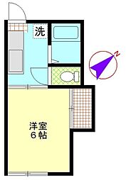 間取図画像 1K
