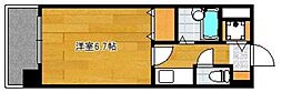 ライオンズマンション薬院第6 1Kの間取図画像