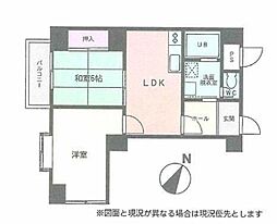 プロデフォンテ 2DKの間取図画像