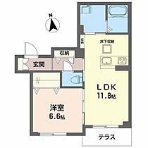 レジデンス蔵四季 0102 ｜ 滋賀県東近江市八日市上之町9-15（賃貸マンション1LDK・1階・46.76㎡） その2