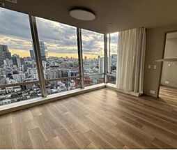 都営三田線 芝公園駅 徒歩4分の賃貸マンション 23階2LDKのリビング/ダイニング