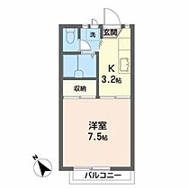 アピア・アルタイル 103 ｜ 山形県山形市南原町１丁目2-18（賃貸アパート1K・1階・24.70㎡） その2