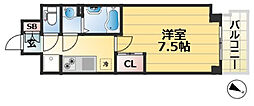 間取図画像 1K