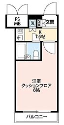 間取図画像 1K