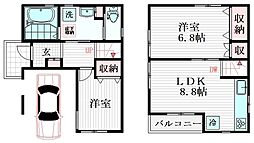 一ノ割駅 12.3万円