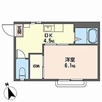 シャトレット小田原 202 ｜ 宮城県仙台市青葉区小田原８丁目1-31（賃貸アパート1DK・2階・24.00㎡） その2