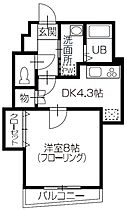 Ｌｕｃｉｆｅｒ　I 302 ｜ 香川県高松市築地町（賃貸マンション1DK・3階・33.51㎡） その2