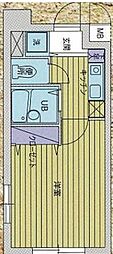 STATIONVIEWLoire世田谷代田橋 1Kの間取図画像