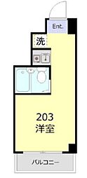 アドリーム吉野町 ワンルームの間取図画像