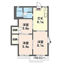 レグルス　90 00201 ｜ 神奈川県相模原市南区下溝2028-1（賃貸アパート3DK・2階・44.00㎡） その2