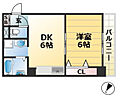 エール箕岡2階5.8万円