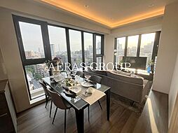 ザ・パークハビオSOHO南青山 1202 12階1LDKのリビング/ダイニング