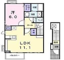 ヴィクトワール 2階/-
