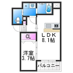 グランフォーレ平野 1階/-