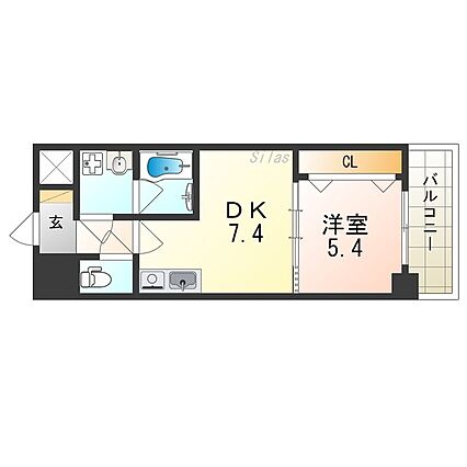 シティーコート大小路駅前_間取り_0
