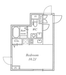 間取図画像 ワンルーム