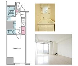 パークフラッツ西早稲田 6階1Kの間取り