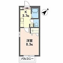 ハピネス北町 201 ｜ 宮城県大崎市古川北町５丁目6-28（賃貸アパート1K・2階・26.00㎡） その2