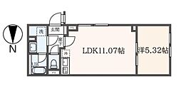ａ　ＬＡＴＯ　亀戸II 4階1LDKの間取り