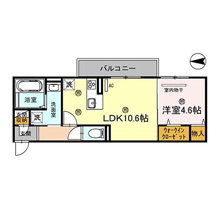 D-ROOMホクレア_間取り_0