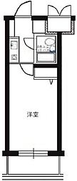 クリオ宮前平弐番館 1Kの間取図画像