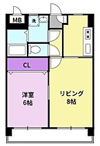 サンピーノ 202 ｜ 福岡県久留米市新合川１丁目6-65（賃貸マンション1LDK・2階・38.86㎡） その2