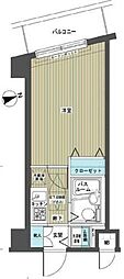 フェニックス笹塚弐番館 1Kの間取図画像