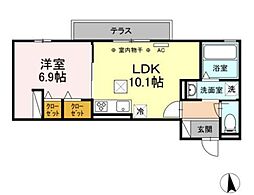 マーメゾン東田中 1階